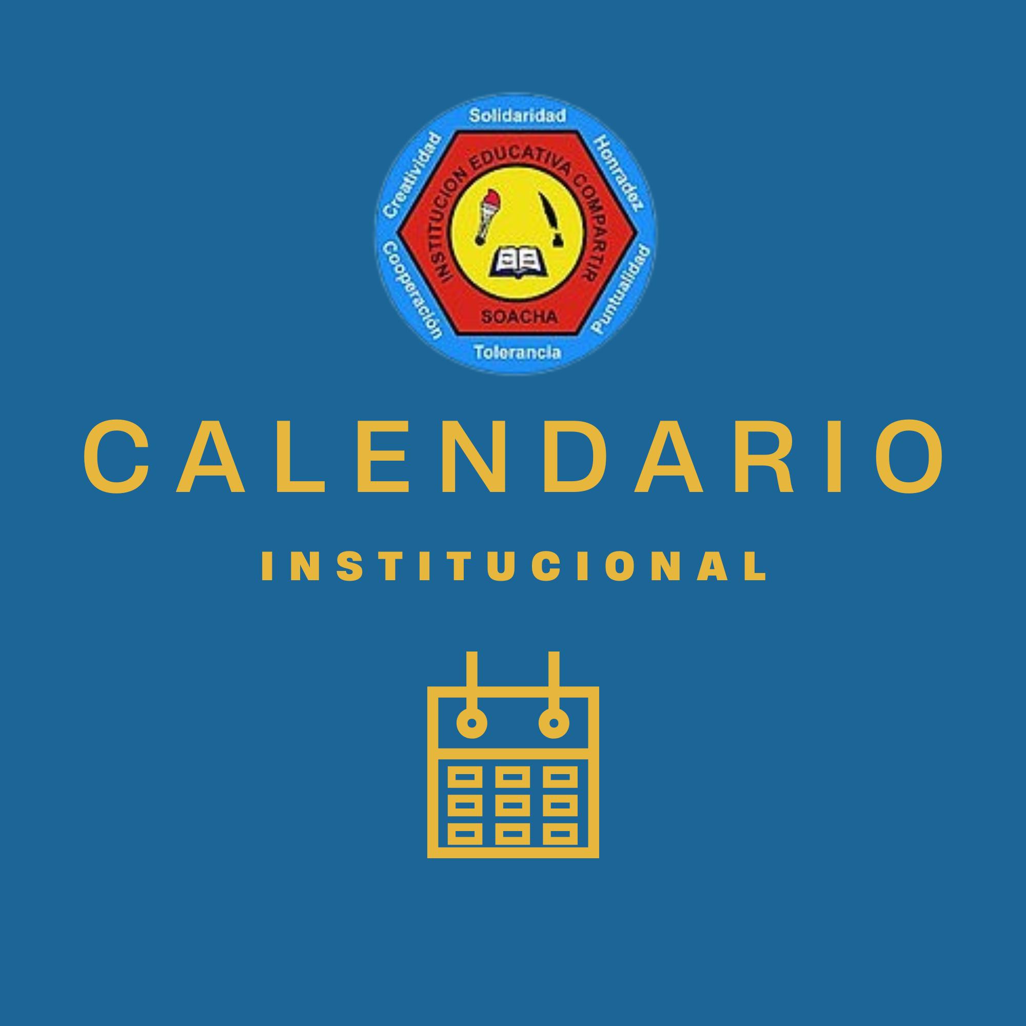 Calendario institucional